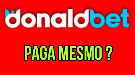 donaldbet paga mesmo